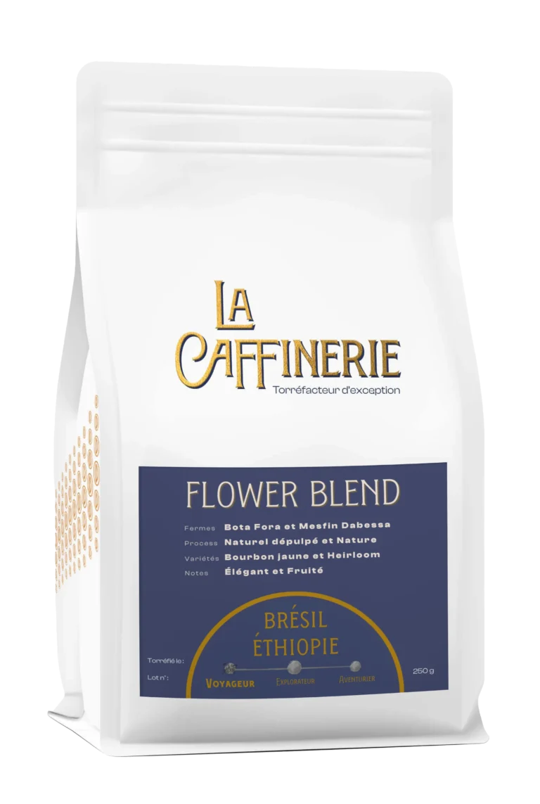 Paquet de café Flower Blend